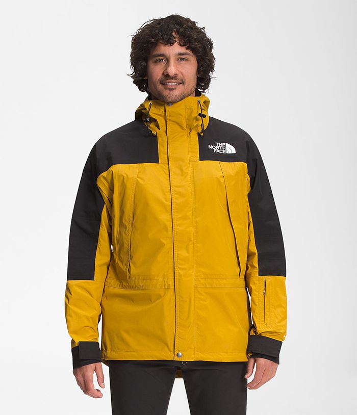 Chubasquero The North Face Hombre Amarillo/Negras K2rm Dryvent™ 87643LZTC